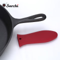 Pre Seasoned hierro fundido Skillet con silicona Hot Handle Holder - 12,5 pulgadas